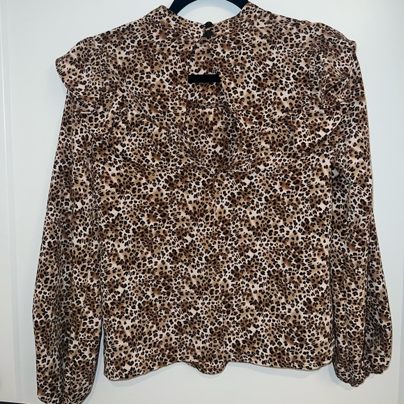 Topshop Ruffled Blouse - Picture 2 of 2